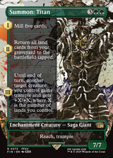 Summon: Titan (Borderless) - Magic: The Gathering