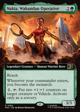 Nakia, Wakandan Operative (Extended Art) - Magic: The Gathering
