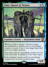 Omo, Queen of Vesuva - Magic: The Gathering
