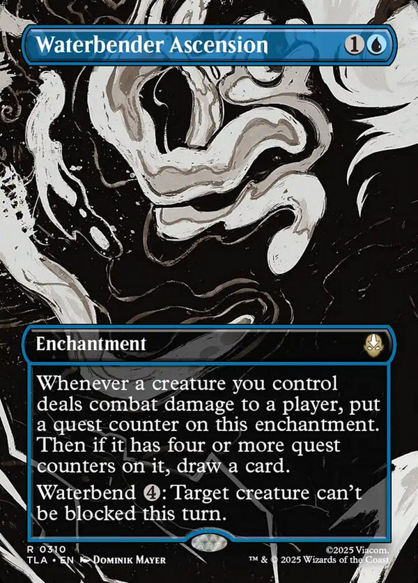 Waterbender Ascension (Borderless) - Magic: The Gathering