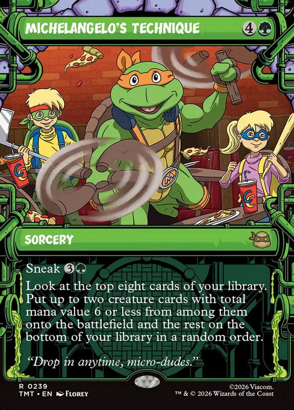 Michelangelo's Technique (Showcase) - Magic: The Gathering