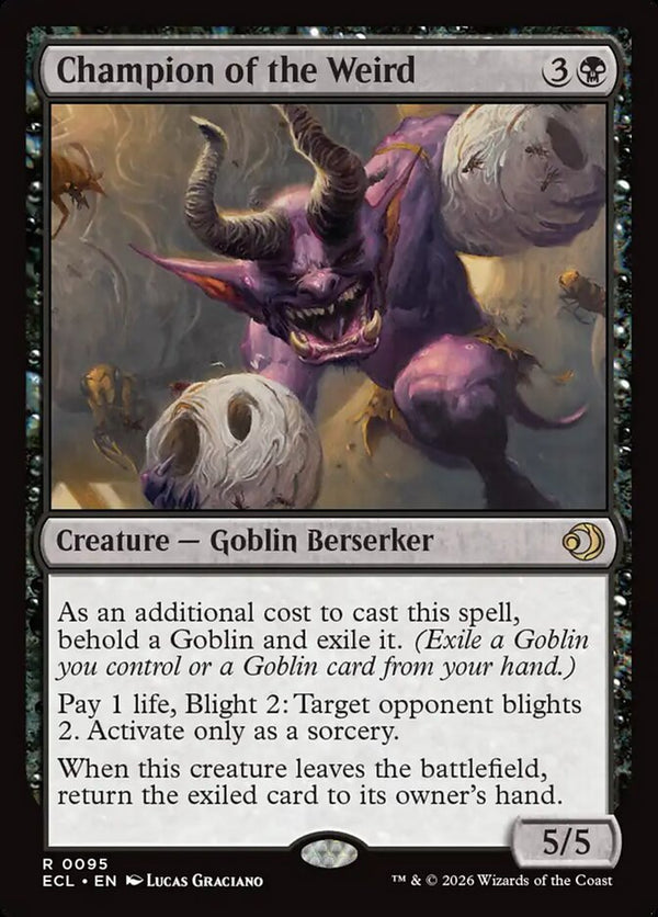 Champion of the Weird - Magic: The Gathering