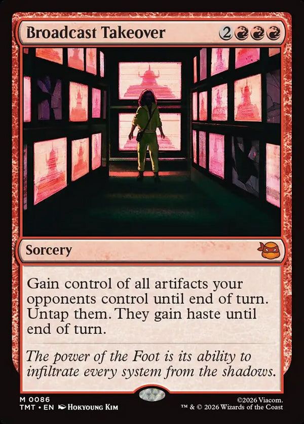Broadcast Takeover - Magic: The Gathering