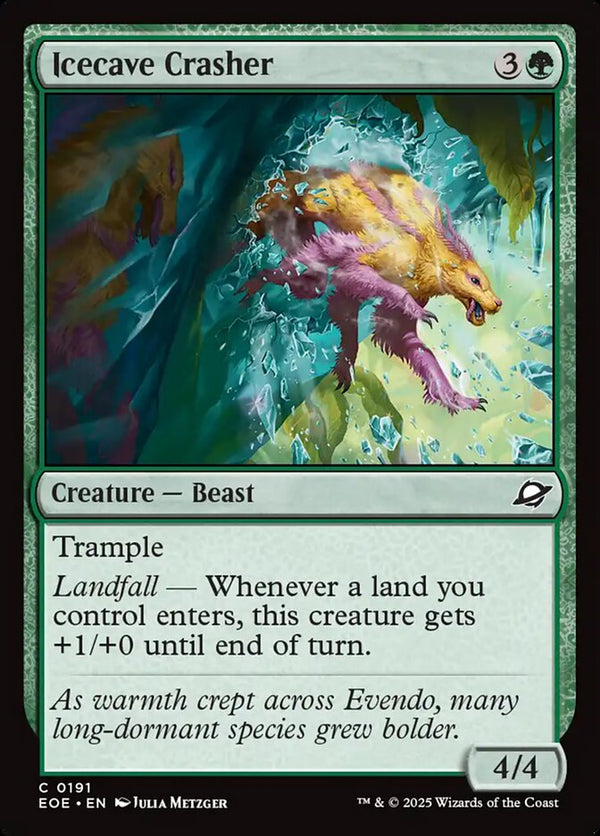 Icecave Crasher - Magic: The Gathering