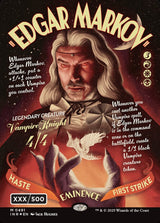 Edgar Markov (Showcase) (Serial Numbered) (Double Rainbow Foil) - Magic: The Gathering