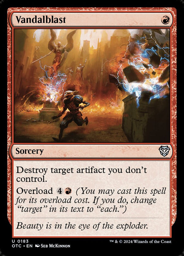 Vandalblast - Magic: The Gathering