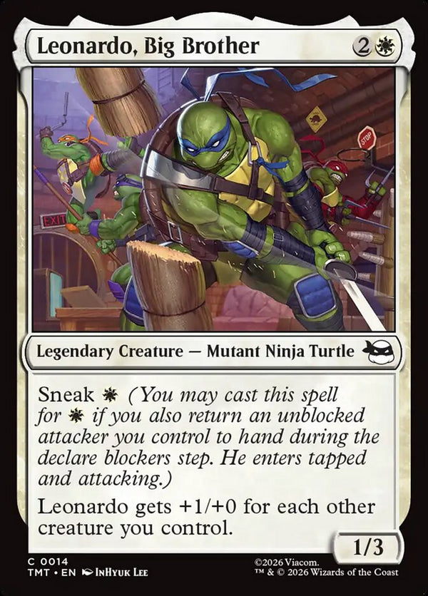 Leonardo, Big Brother - Magic: The Gathering