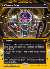 Chrome Mox (Borderless) (First-Place Foil) - Magic: The Gathering