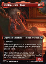 Winter, Team Player (Borderless) (FRA 312) - Magic: The Gathering