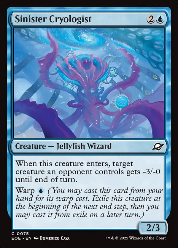 Sinister Cryologist - Magic: The Gathering