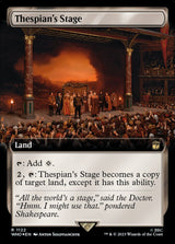 Thespian's Stage (Extended Art) (Surge Foil) - Magic: The Gathering