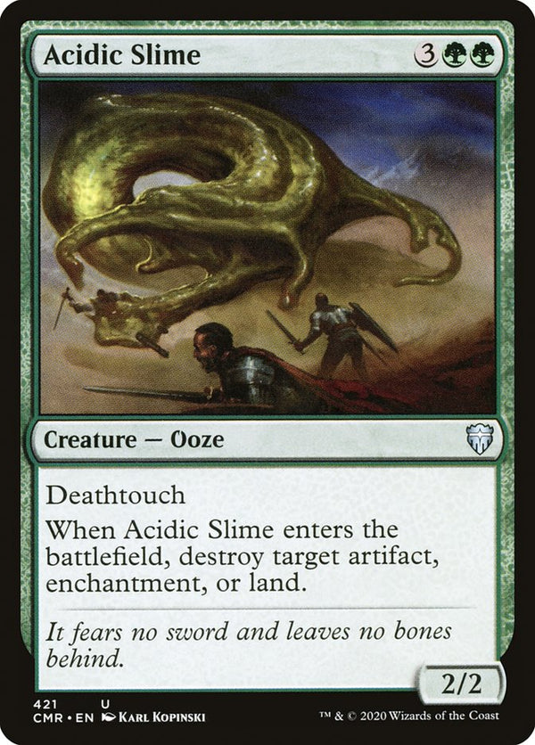 Acidic Slime - Magic: The Gathering