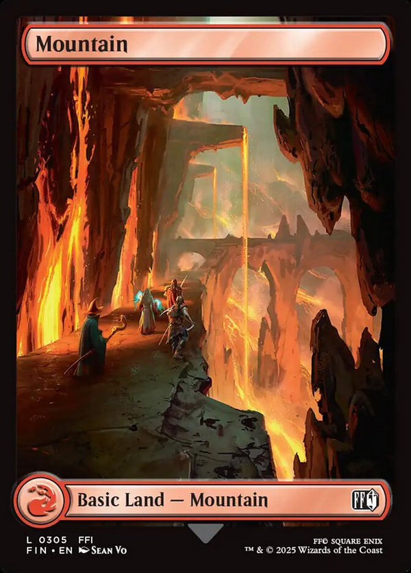 Mountain (0305) (FIN 305) - Magic: The Gathering