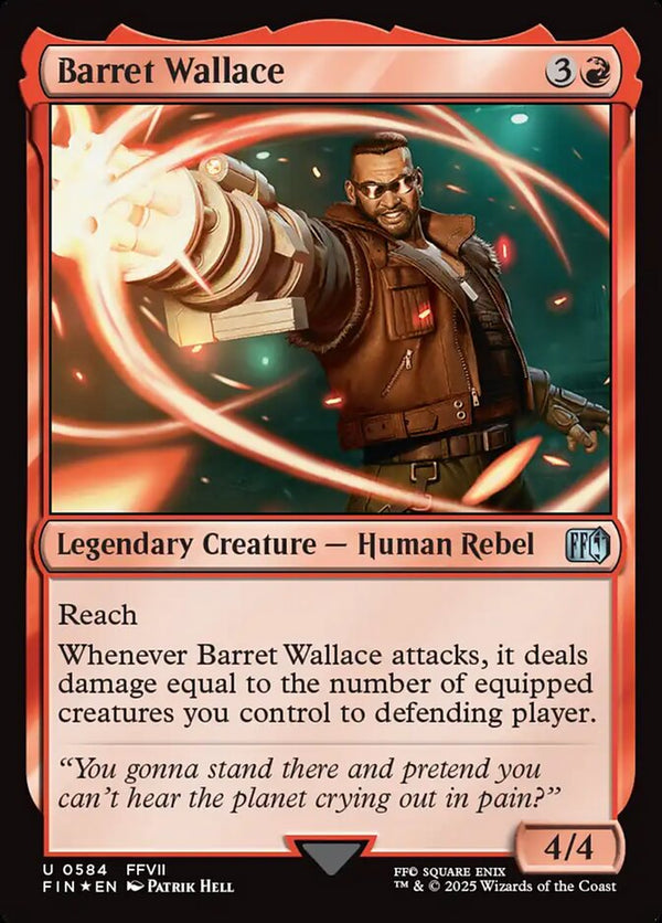 Barret Wallace (Surge Foil) - Magic: The Gathering