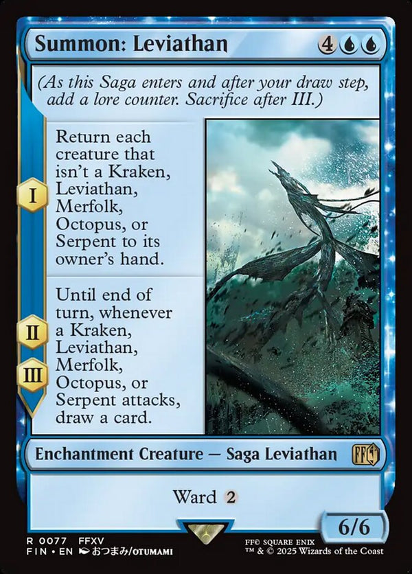 Summon: Leviathan (FIN 77) - Magic: The Gathering