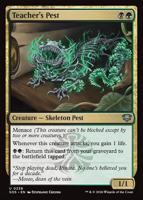 Teacher's Pest - Magic: The Gathering