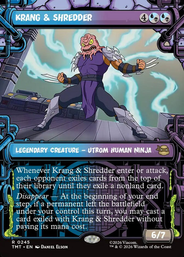 Krang & Shredder (Showcase) - Magic: The Gathering