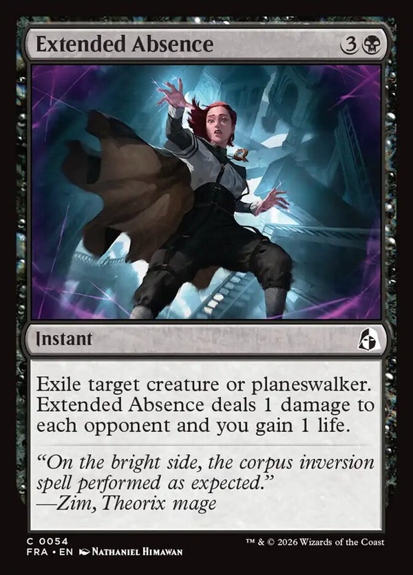 Extended Absence (FRA 54) - Magic: The Gathering