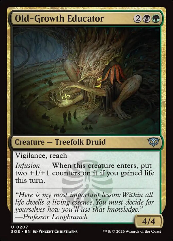 Old-Growth Educator (SOS 207) - Magic: The Gathering