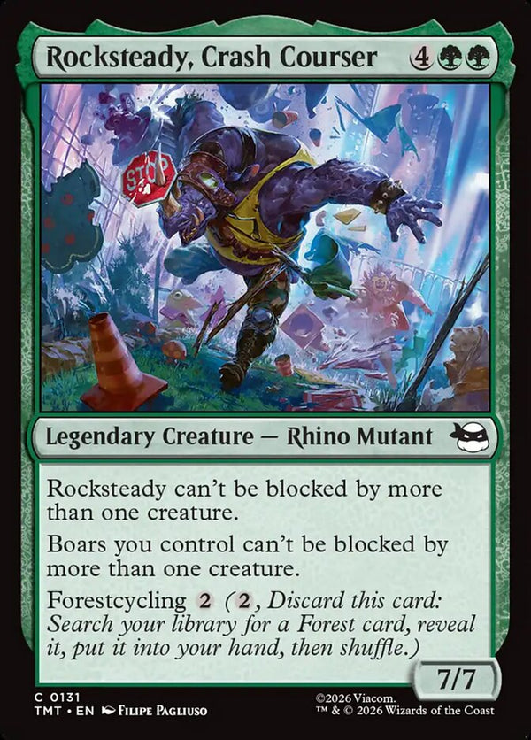 Rocksteady, Crash Courser - Magic: The Gathering