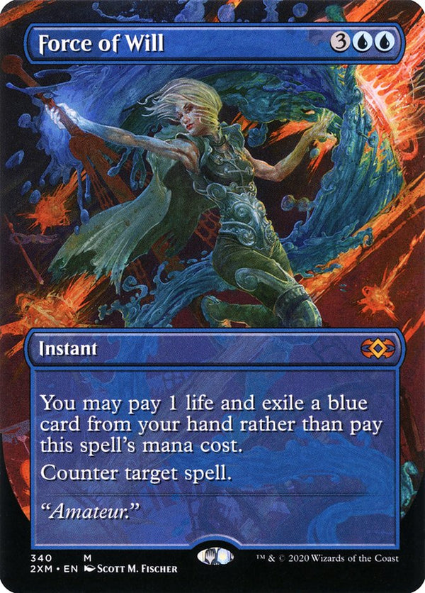 Force of Will (Borderless) - Magic: The Gathering