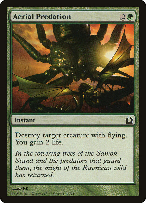 Aerial Predation - Magic: The Gathering