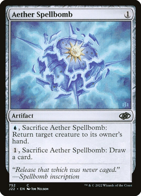 Aether Spellbomb - Magic: The Gathering