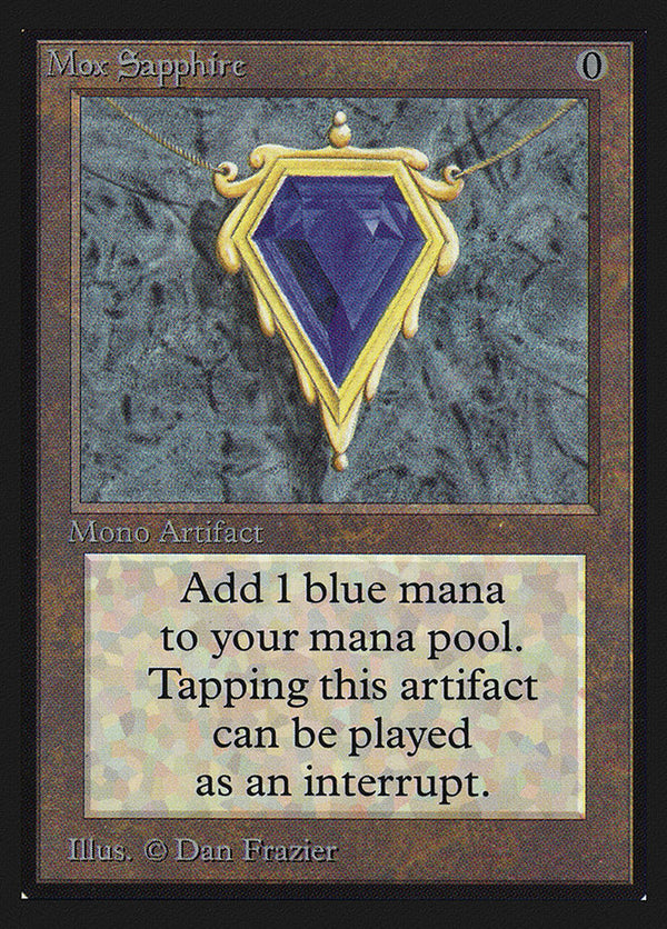Mox Sapphire (IE) - Magic: The Gathering