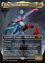 Elsha, Threefold Master (Borderless) - Magic: The Gathering