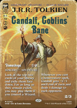 Gandalf, Goblins' Bane (Borderless) (HOB 242) - Magic: The Gathering