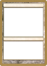 2003 World Championship Blank Card - Magic: The Gathering