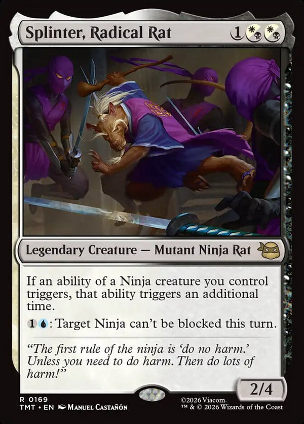 Splinter, Radical Rat - Magic: The Gathering