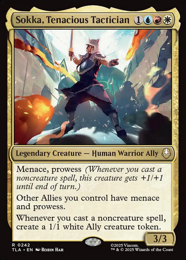 Sokka, Tenacious Tactician - Magic: The Gathering