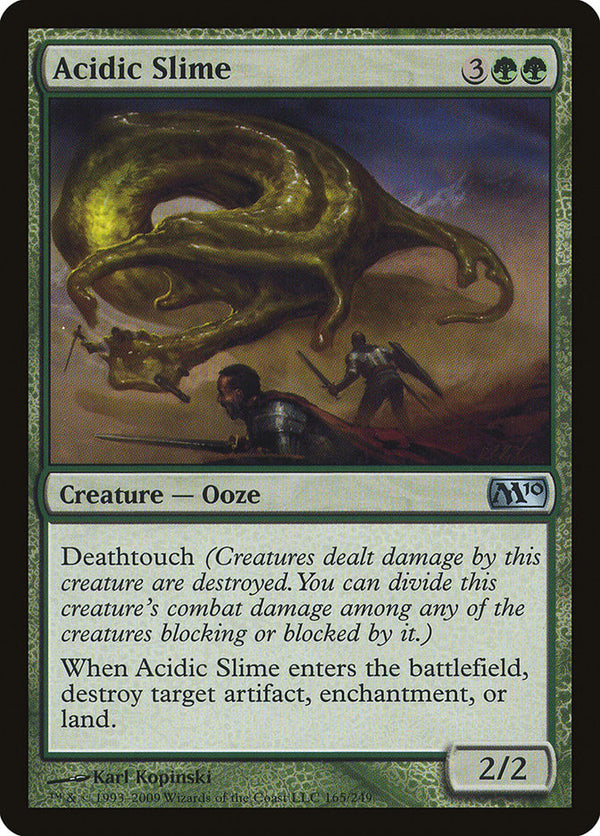 Acidic Slime - Magic: The Gathering