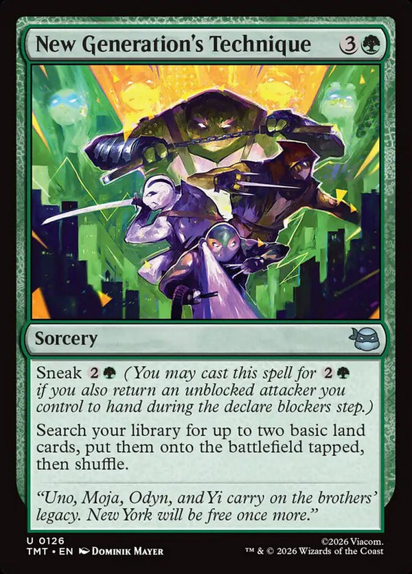 New Generation's Technique - Magic: The Gathering