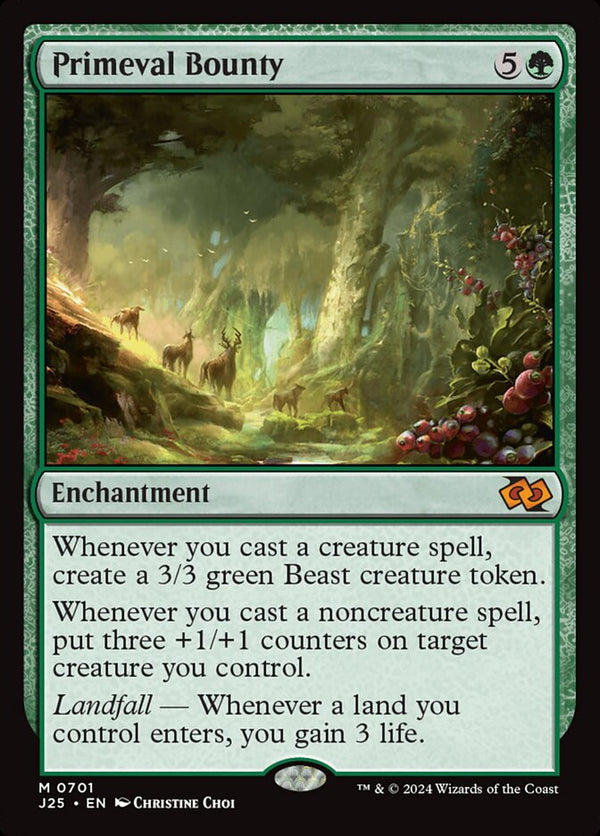 Primeval Bounty - Magic: The Gathering