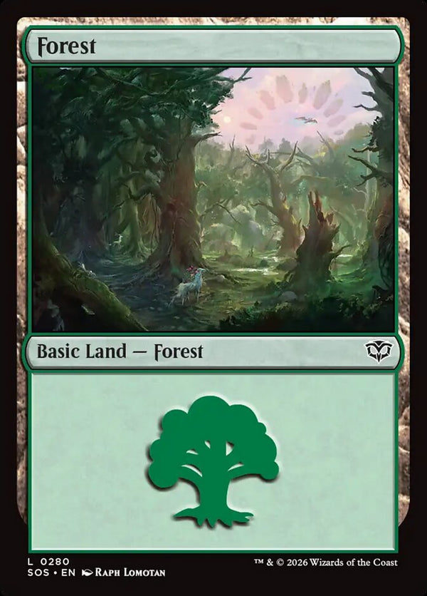 Forest (0280) - Magic: The Gathering