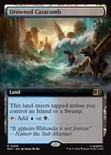 Drowned Catacomb (Extended Art) - Magic: The Gathering