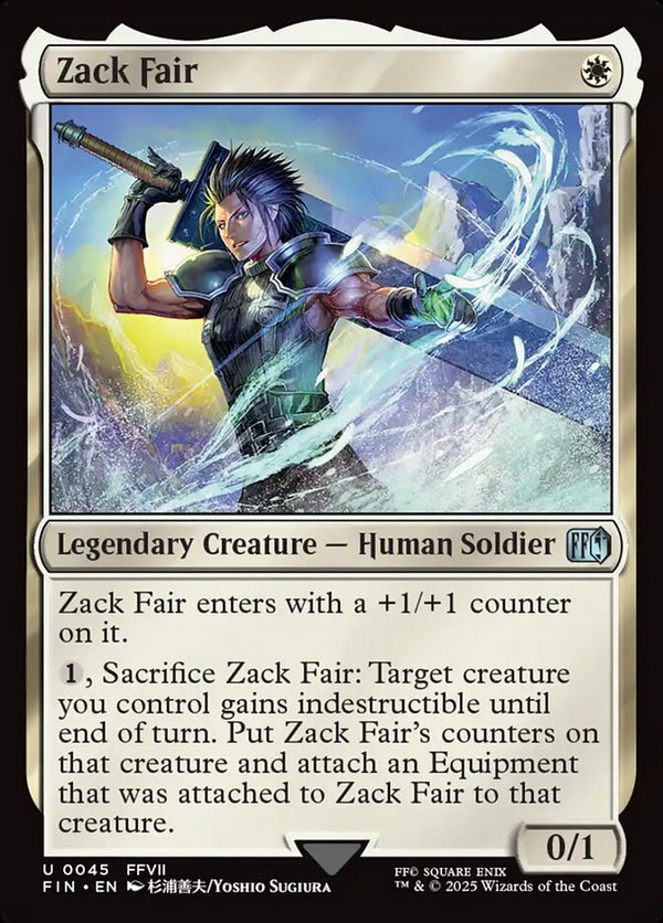 Zack Fair (FIN 45) - Magic: The Gathering