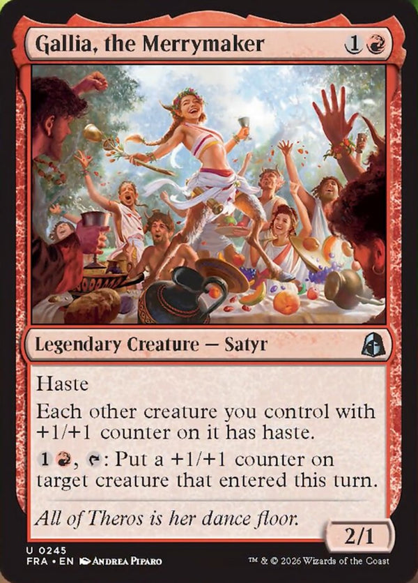 Gallia, the Merrymaker (FRA 245) - Magic: The Gathering