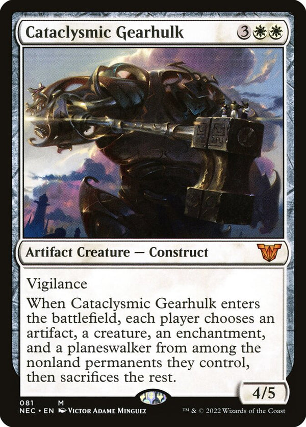 Cataclysmic Gearhulk - Magic: The Gathering