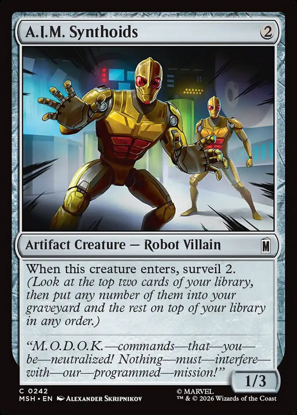 A.I.M. Synthoids - Magic: The Gathering