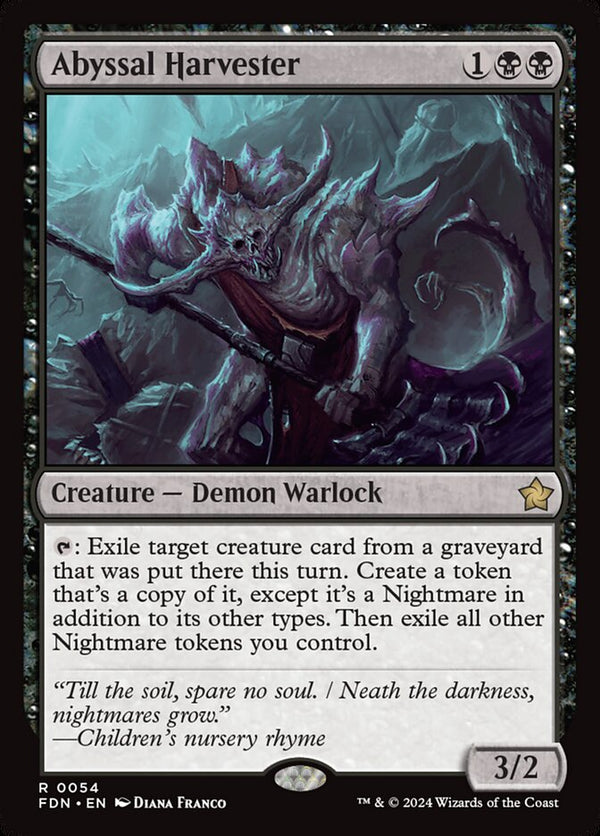 Abyssal Harvester - Magic: The Gathering
