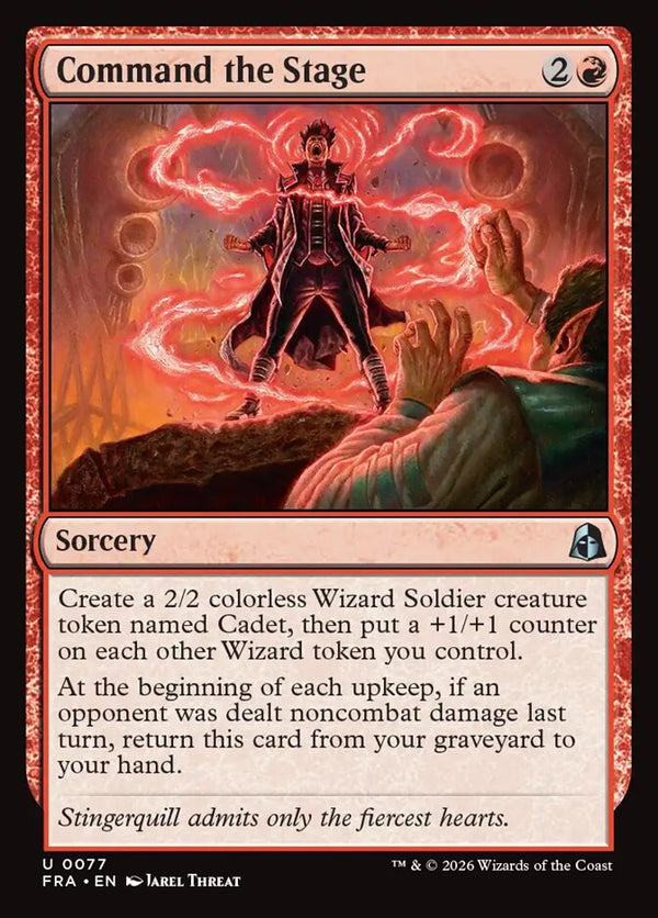 Command the Stage (FRA 77) - Magic: The Gathering