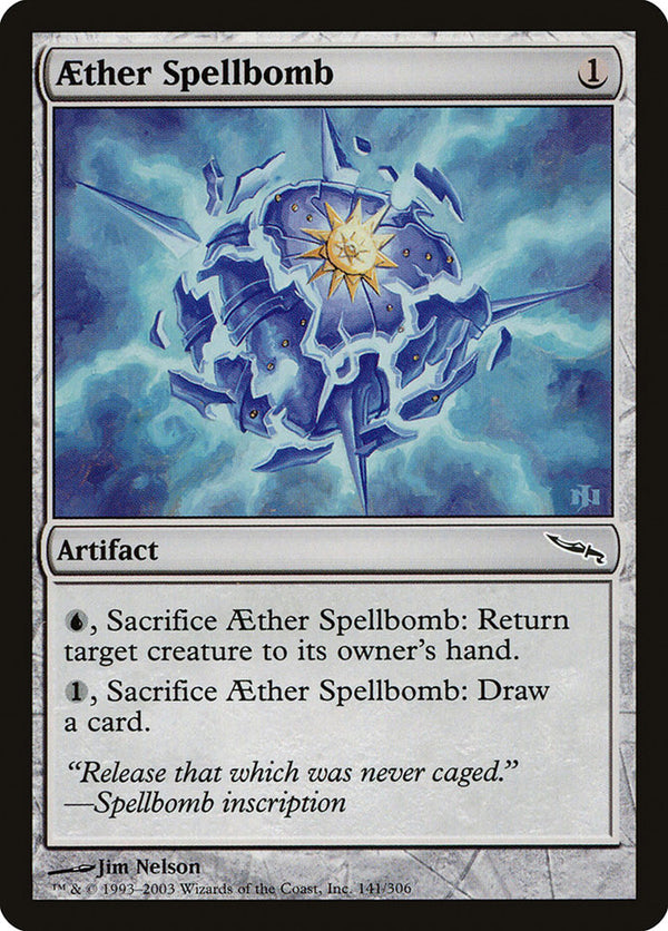 Aether Spellbomb - Magic: The Gathering
