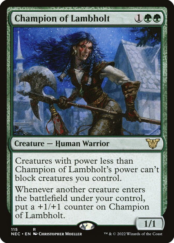 Champion of Lambholt - Magic: The Gathering