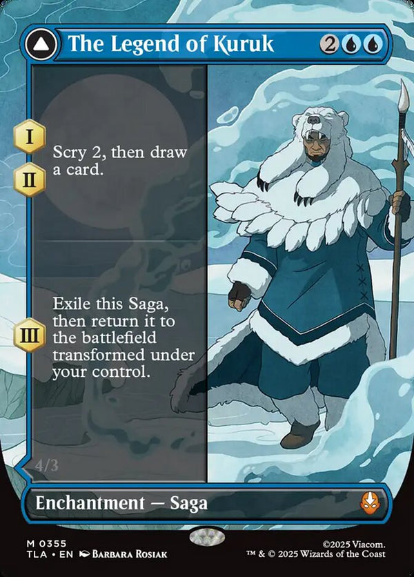 The Legend of Kuruk (Borderless) - Magic: The Gathering