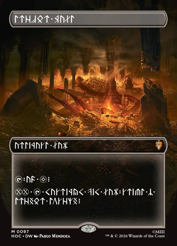 Treasure Vault (Borderless) (Dwarvish) - Magic: The Gathering