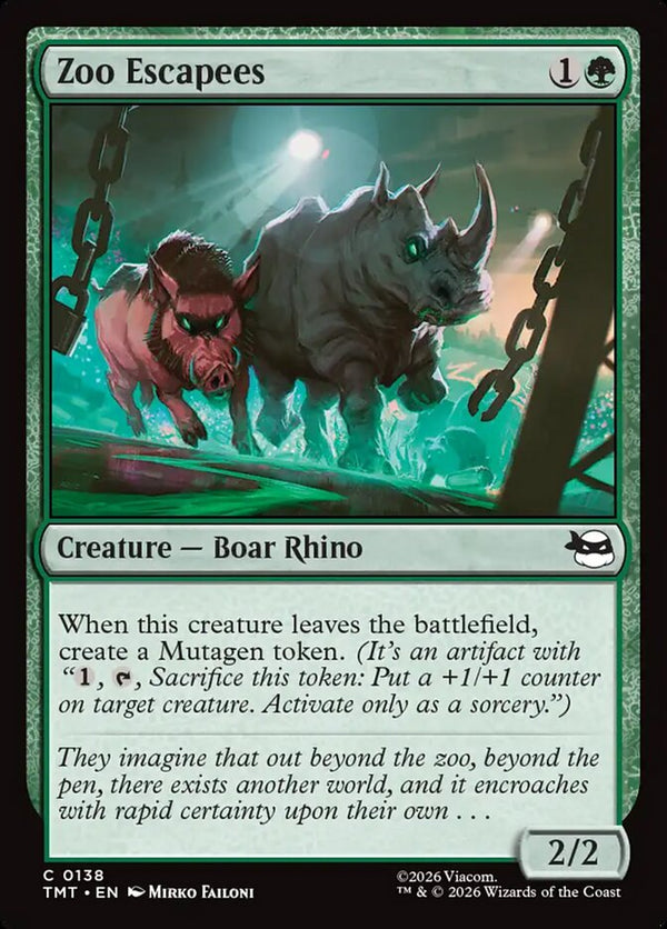 Zoo Escapees - Magic: The Gathering