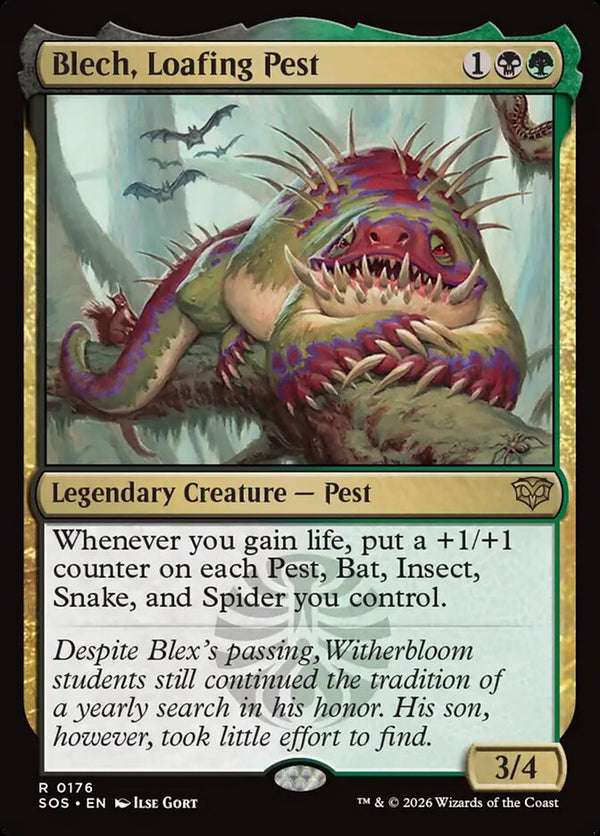 Blech, Loafing Pest - Magic: The Gathering